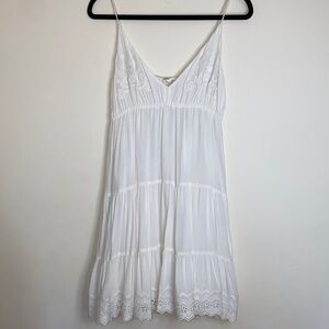 LF Millau ivory embroidered dress size M NWT